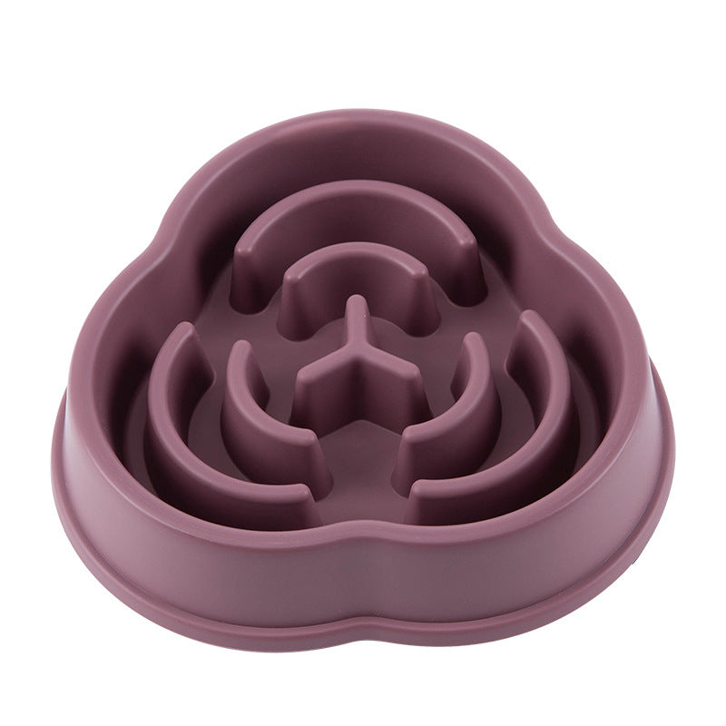 Silicone Slow Feeder Dog Bowl – Anti-Choke, 4 Colors, Small/Medium Dogs