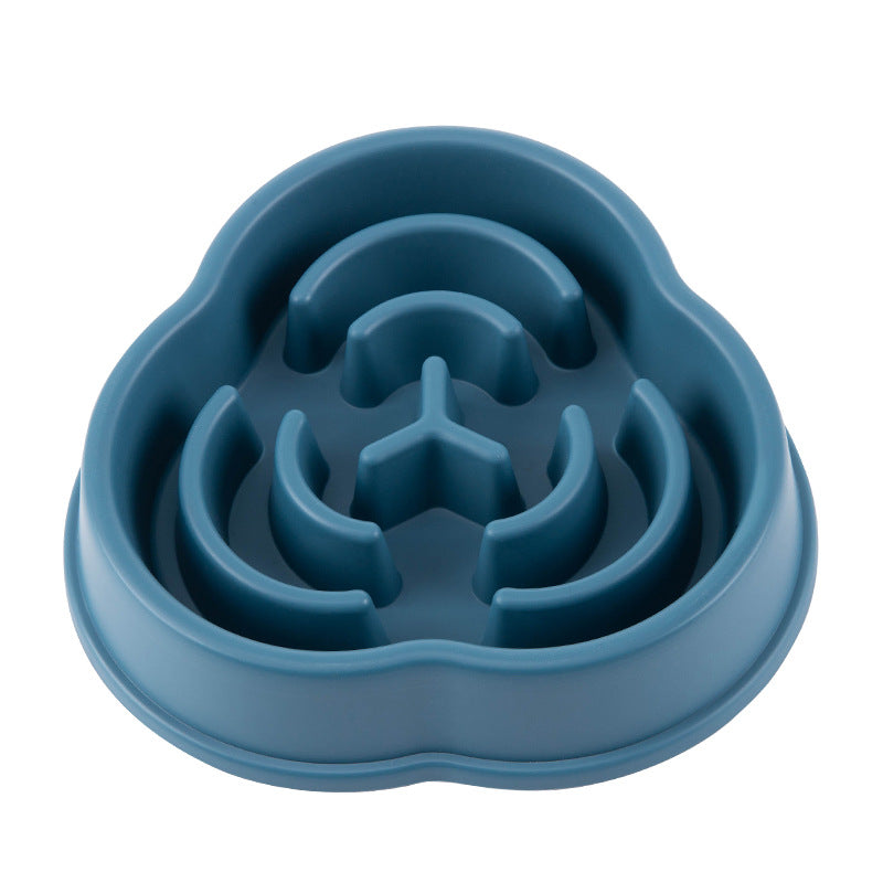Silicone Slow Feeder Dog Bowl – Anti-Choke, 4 Colors, Small/Medium Dogs