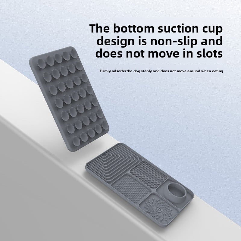 Silicone Slow Feeder Mat for Dogs & Cats | Anti-Choke Non-Slip Lick Mat