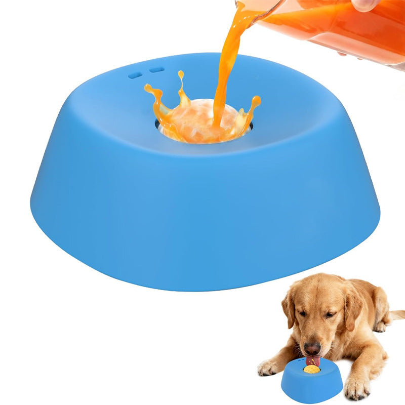 Eco Slow Feeder Dog Bowl – Biodegradable, Anti-Choke, S/L Sizes
