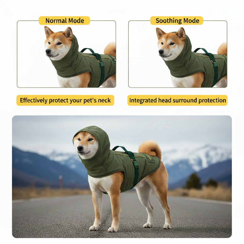 Dog Anxiety Relief Jacket — Calming Pressure Vest, XS to XXXL