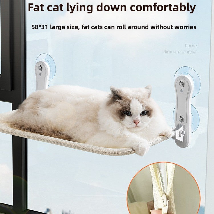 Wall-Mounted Foldable Cat Hammock