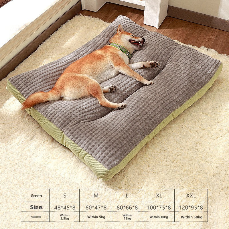 Premium Flannel Pet Sofa Bed — Cozy Nest for Cats & Dogs | 34 Styles