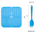 Silicone Licking Mat — Slow Feeder, Anti-Choke, Suction Base, Cats & Dogs