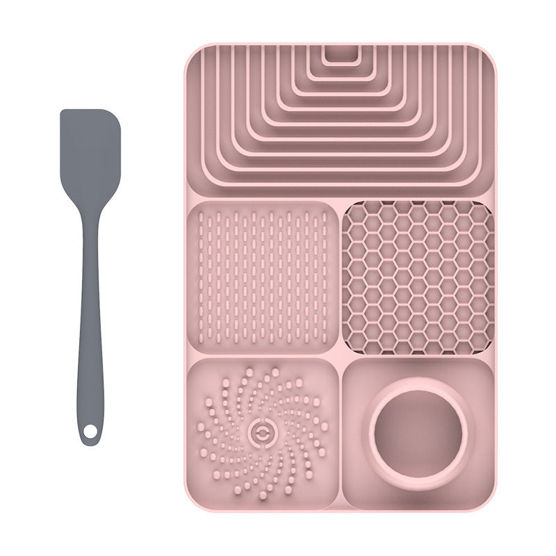 Silicone Slow Feeder Mat for Dogs & Cats | Anti-Choke Non-Slip Lick Mat