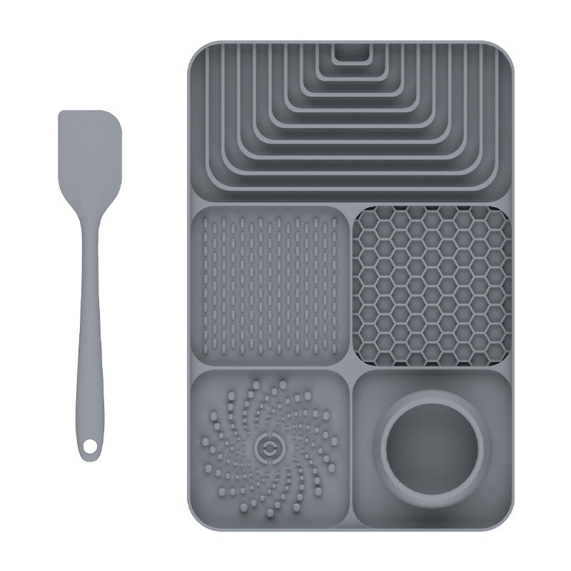 Silicone Slow Feeder Mat for Dogs & Cats | Anti-Choke Non-Slip Lick Mat