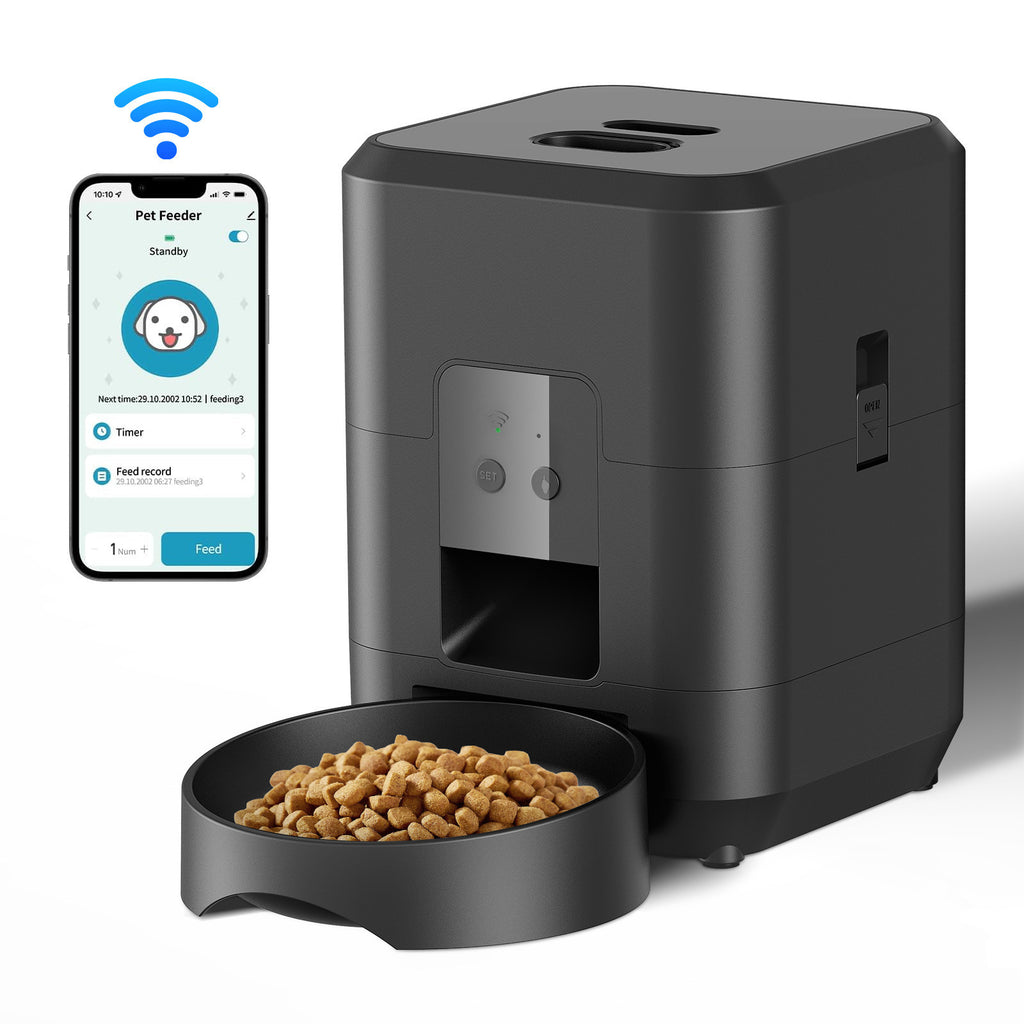 Automatic Pet Feeder with Video and WiFi for Cats and Dogs