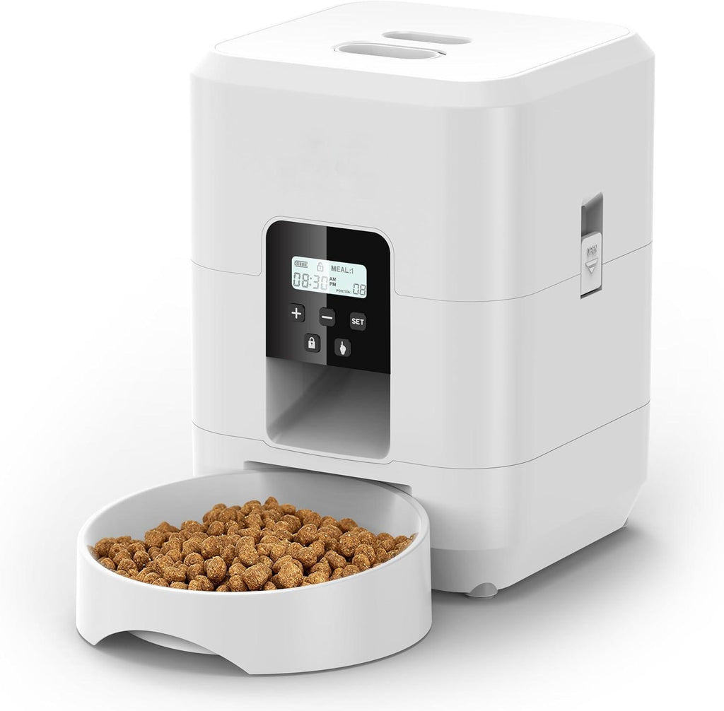 Automatic Pet Feeder with Video and WiFi for Cats and Dogs