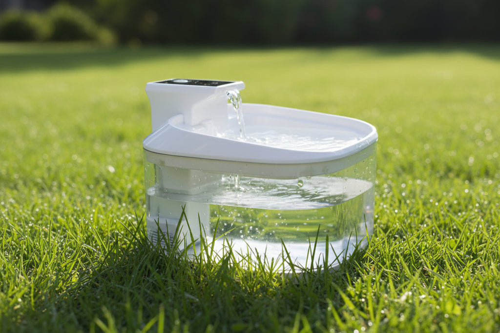 Automatic Cat Water Fountain — 5000mAh Wireless, Stainless Steel, USB-C