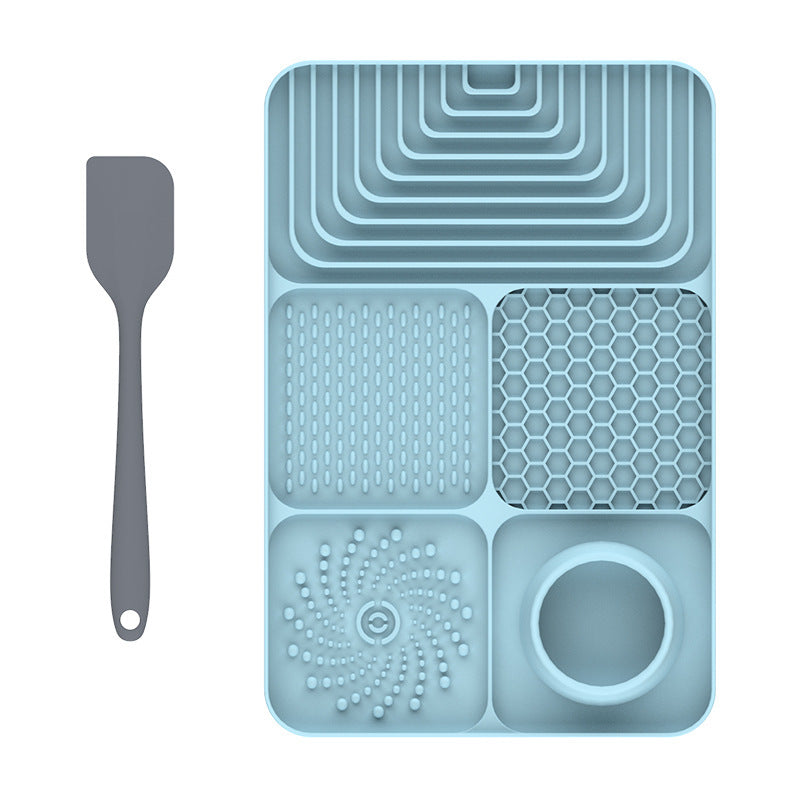 Silicone Slow Feeder Mat for Dogs & Cats | Anti-Choke Non-Slip Lick Mat