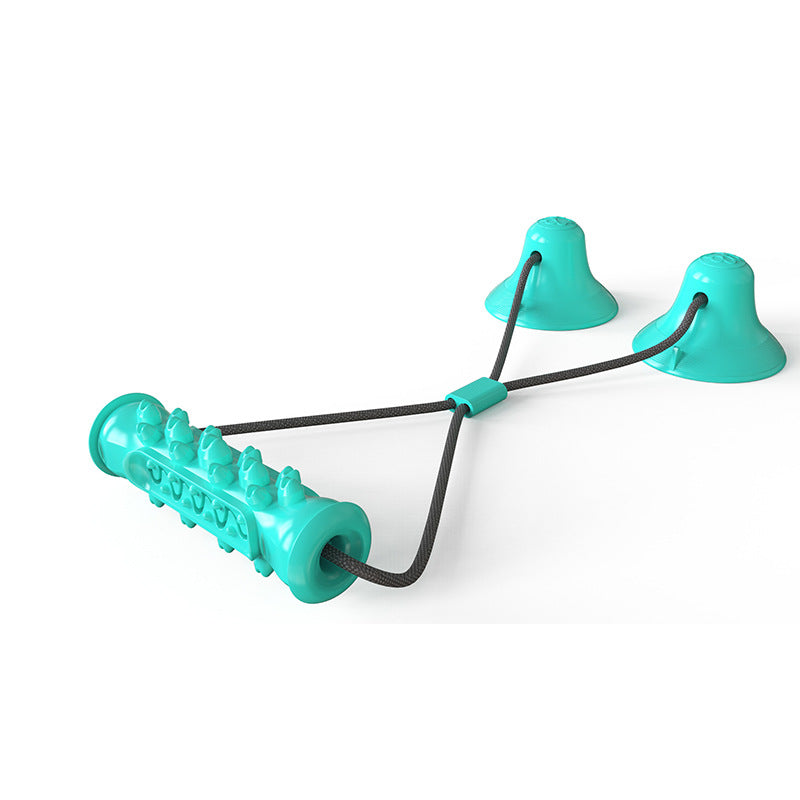 Dog Suction Cup Tug Toy — Molar Bite Rope & Tooth Cleaning