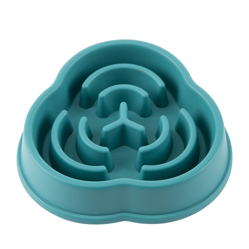 Silicone Slow Feeder Dog Bowl – Anti-Choke, 4 Colors, Small/Medium Dogs