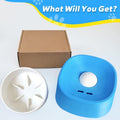 Eco Slow Feeder Dog Bowl – Biodegradable, Anti-Choke, S/L Sizes