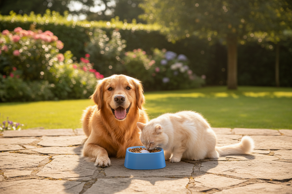 Eco Slow Feeder Dog Bowl – Biodegradable, Anti-Choke, S/L Sizes