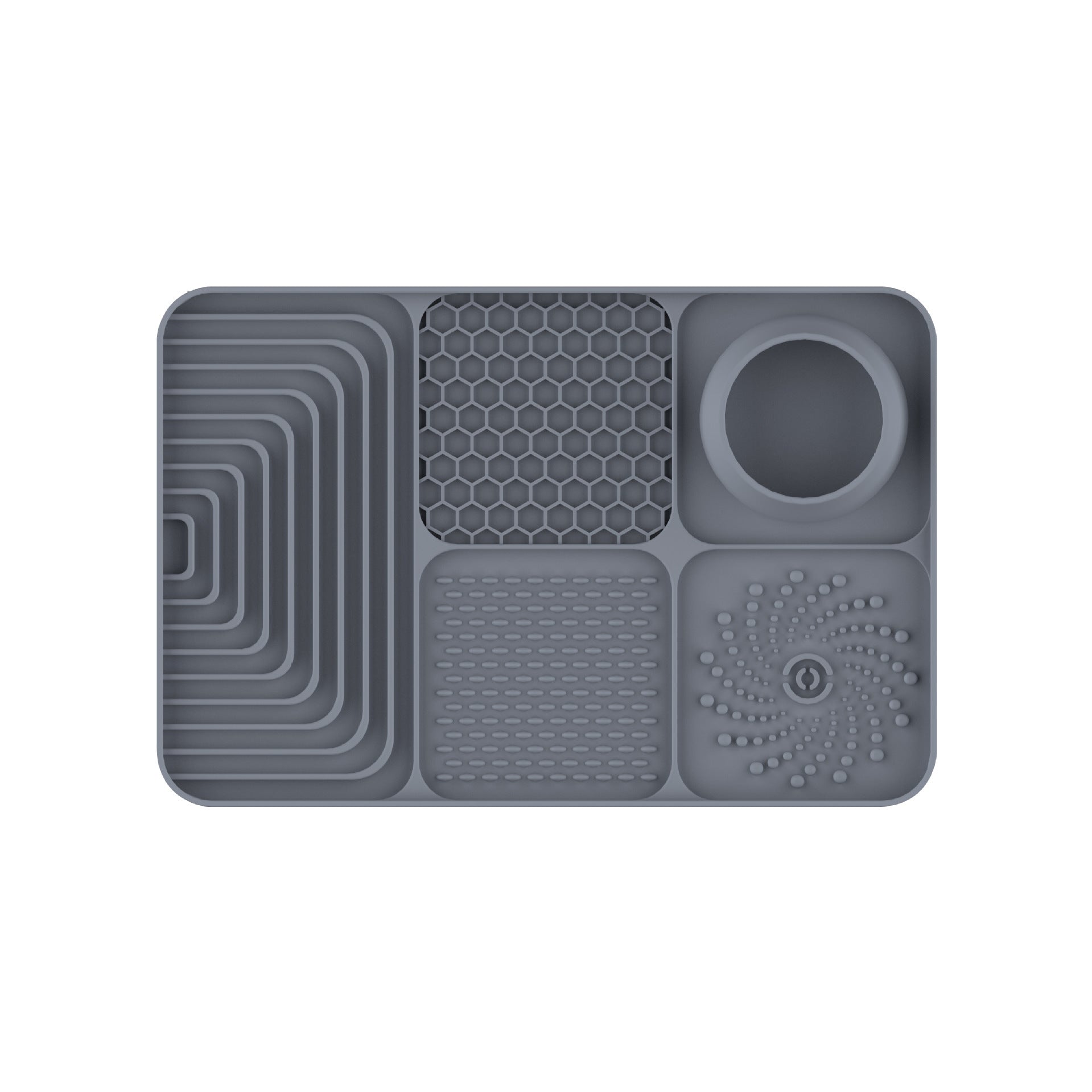 Silicone Slow Feeder Mat for Dogs & Cats | Anti-Choke Non-Slip Lick Mat