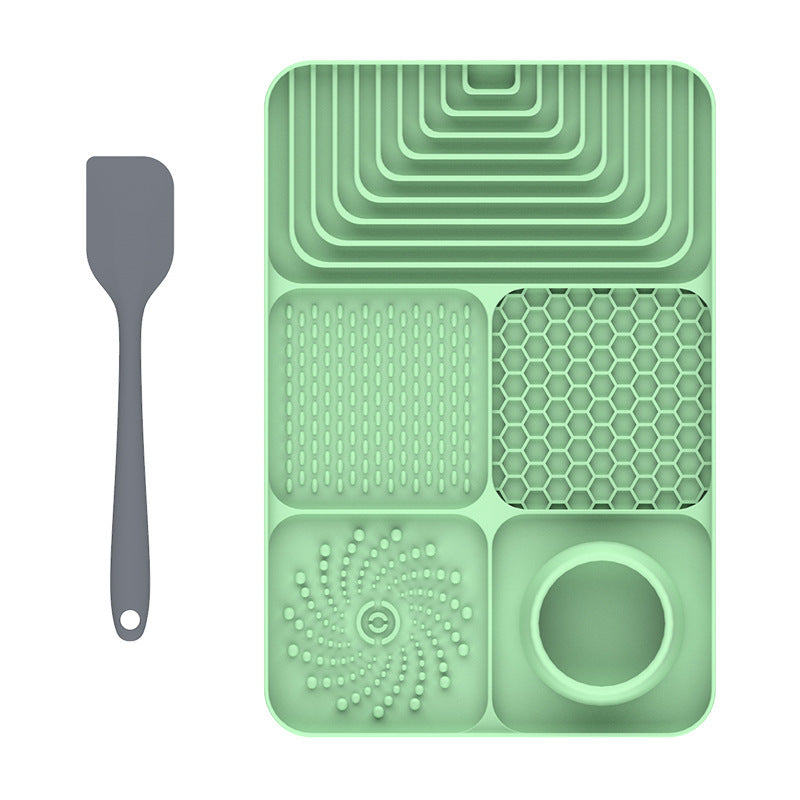 Silicone Slow Feeder Mat for Dogs & Cats | Anti-Choke Non-Slip Lick Mat