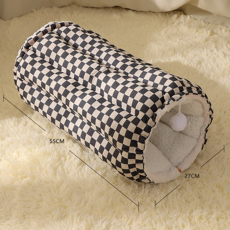 Premium Flannel Pet Sofa Bed — Cozy Nest for Cats & Dogs | 34 Styles
