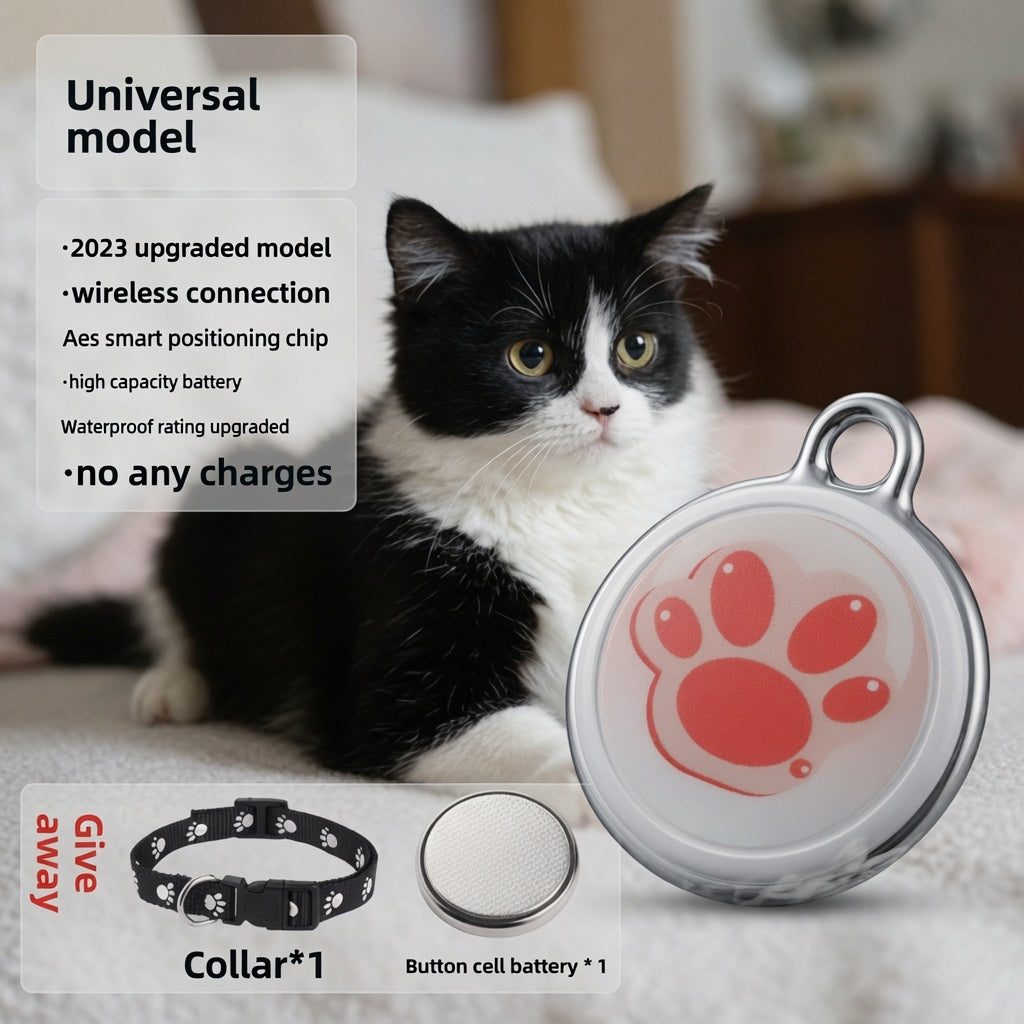 Bluetooth GPS Pet Location Tracker