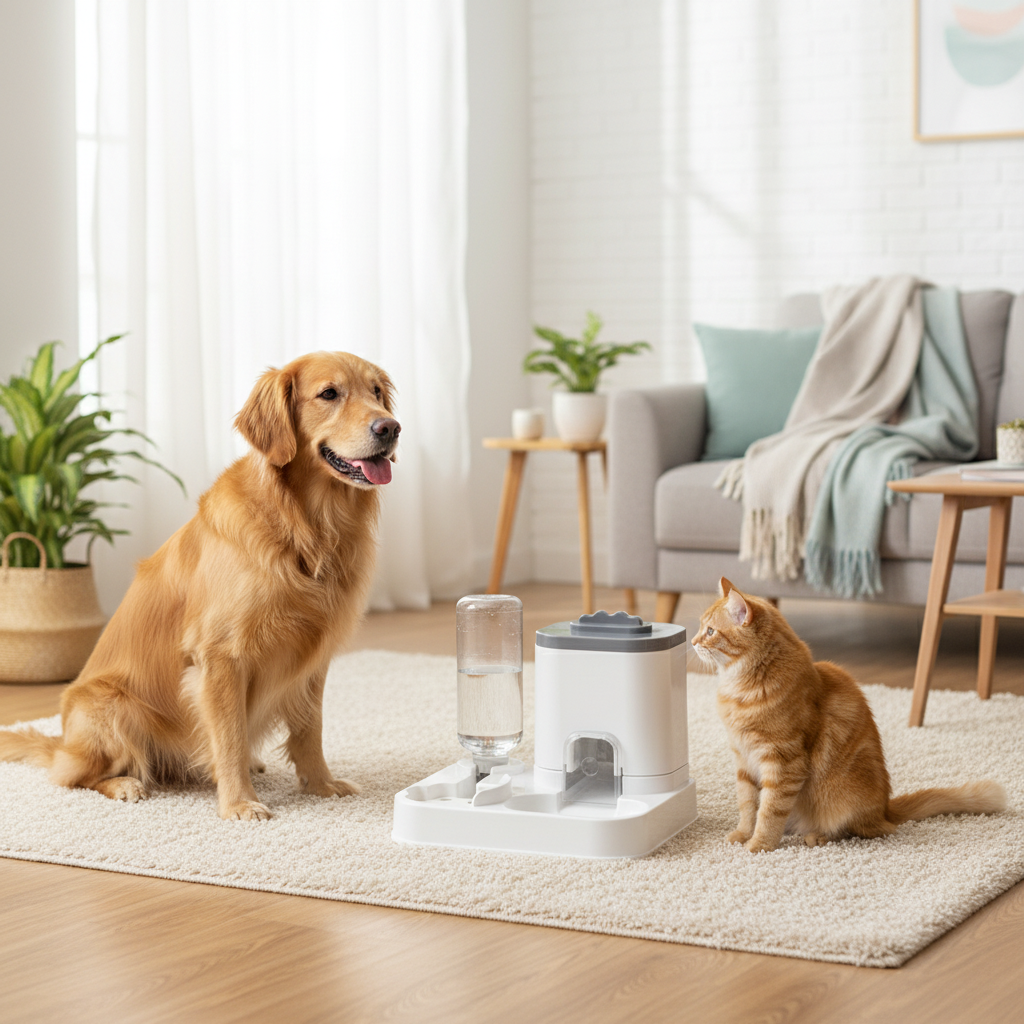 Pet Feeder - White Background Hero