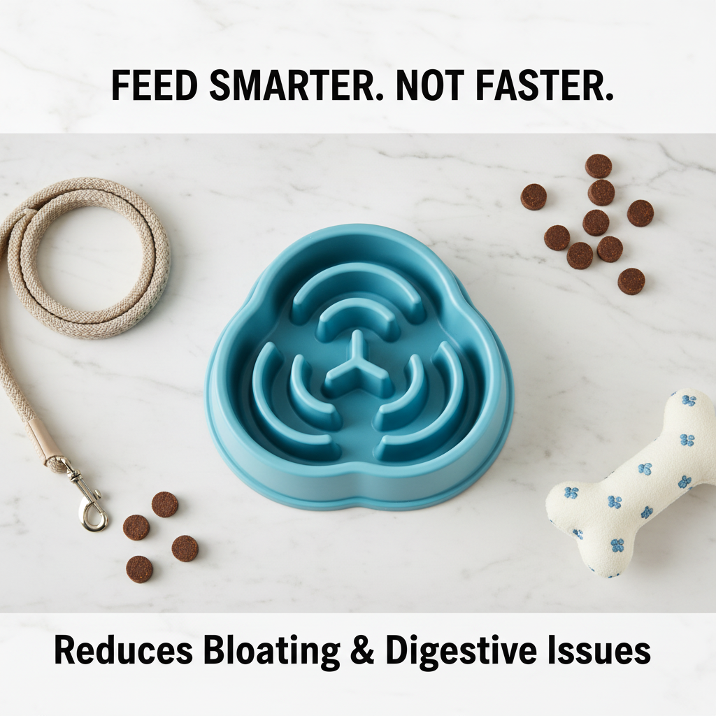 Slow Feeder Bowl - Flat Lay