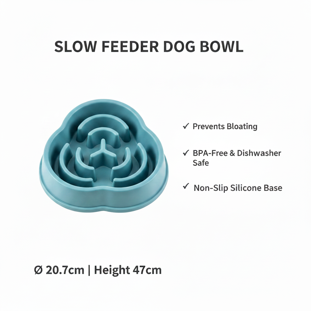 Slow Feeder Bowl - Hero with Text